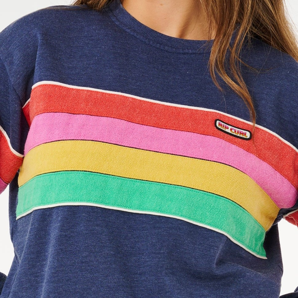 Rip Curl Surf Revival Relaxed Crew Jumper - Dark Navy