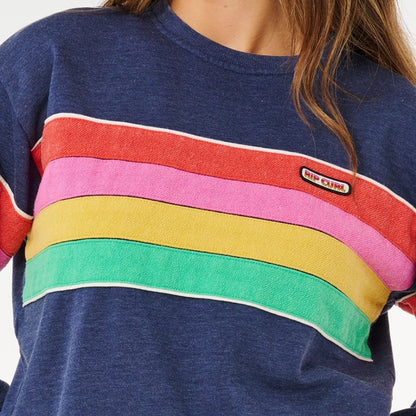 Rip Curl Surf Revival Relaxed Crew Jumper - Dark Navy