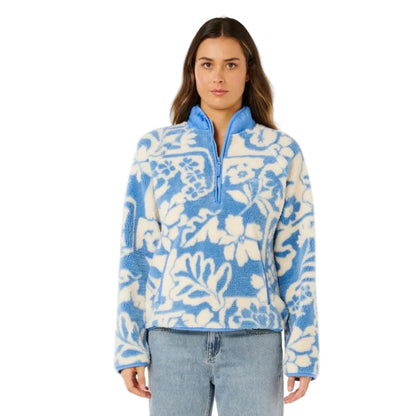 Rip Curl Party Pack Polar Fleece in Blue