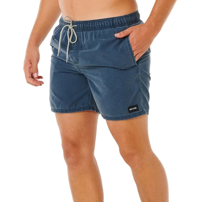 Rip Curl Offset Washed Volley Boardshorts - Navy
