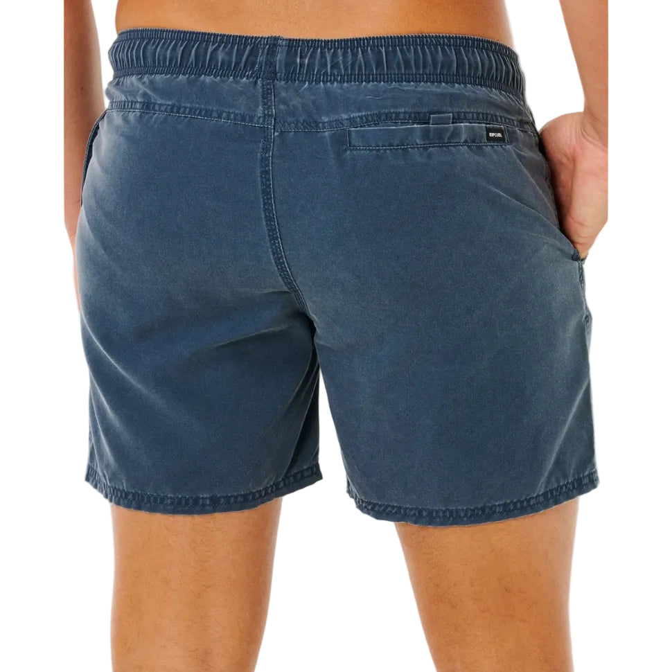 Rip Curl Offset Washed Volley Boardshorts - Navy