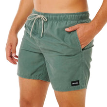 Rip Curl Offset Washed Volley Boardshorts - Moss