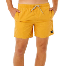Rip Curl Offset Washed Volley Boardshorts in Golden Hour