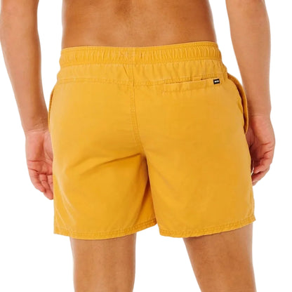 Rip Curl Offset Washed Volley Boardshorts - Golden Hour