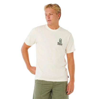 Rip Curl Vaporcool Search Stack Tee - Bone