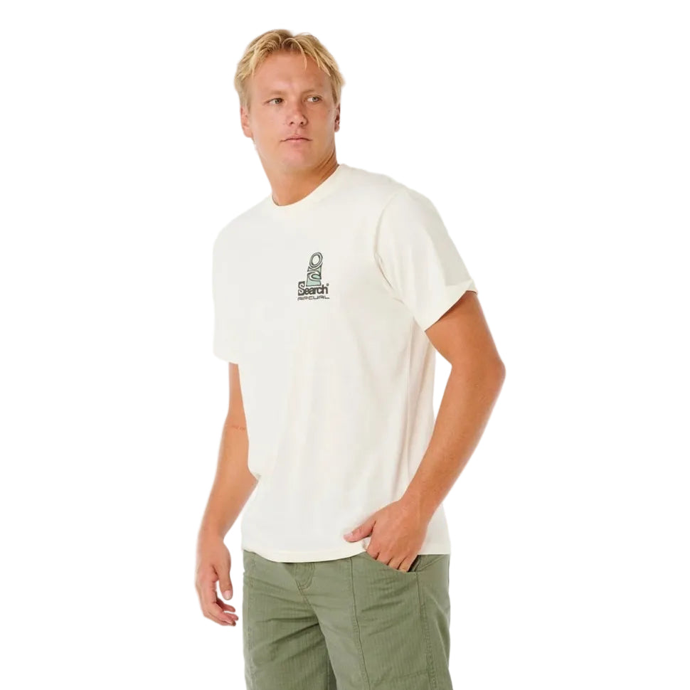 Rip Curl Vaporcool Search Stack Tee - Bone