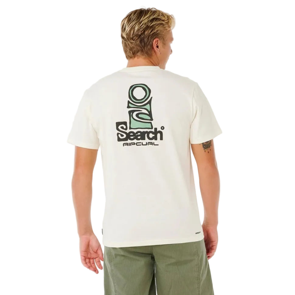 Rip Curl Vaporcool Search Stack Tee - Bone