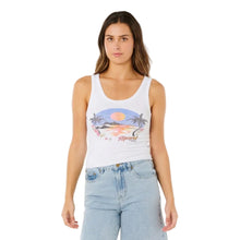 Rip Curl Hotel Malibu Tank Top - Optical White