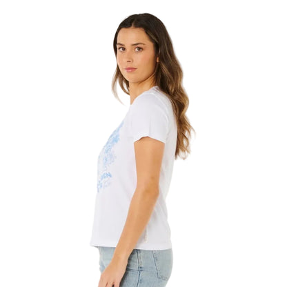Rip Curl Sun Beams Standard Tee - Optical White