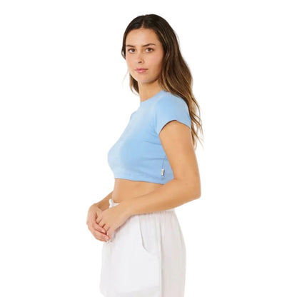 Rip Curl Pacific Coast Baby Tee - Light Blue