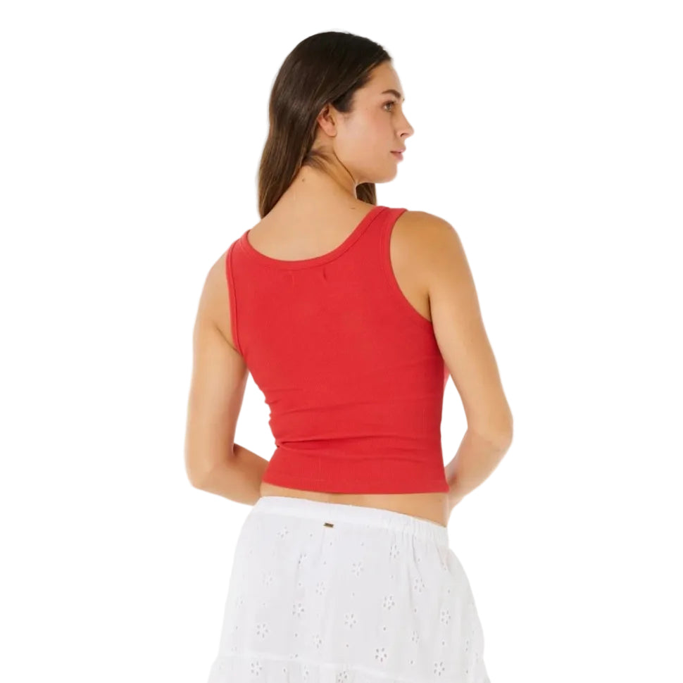 Rip Curl Bells Tank Top - Deep Red