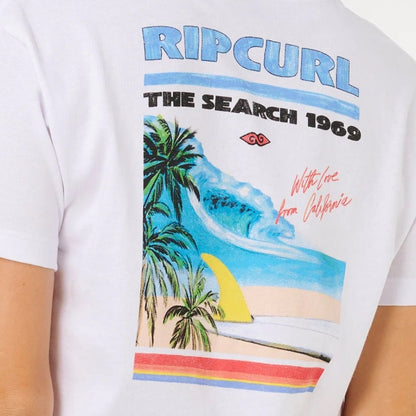 Rip Curl Hayley O Crop Tee - Optical White