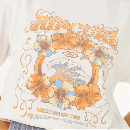 Rip Curl Pacific Coast Heritage Tee - Bone