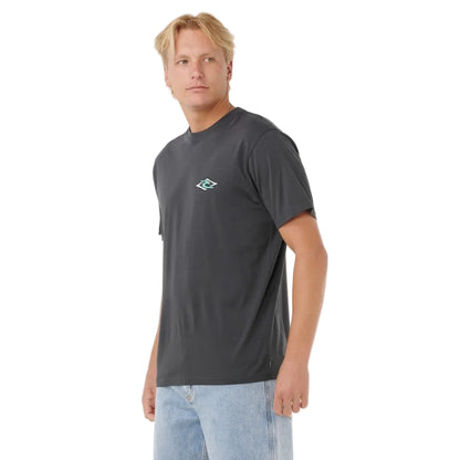 Rip Curl Legacy Tee - Washed Black