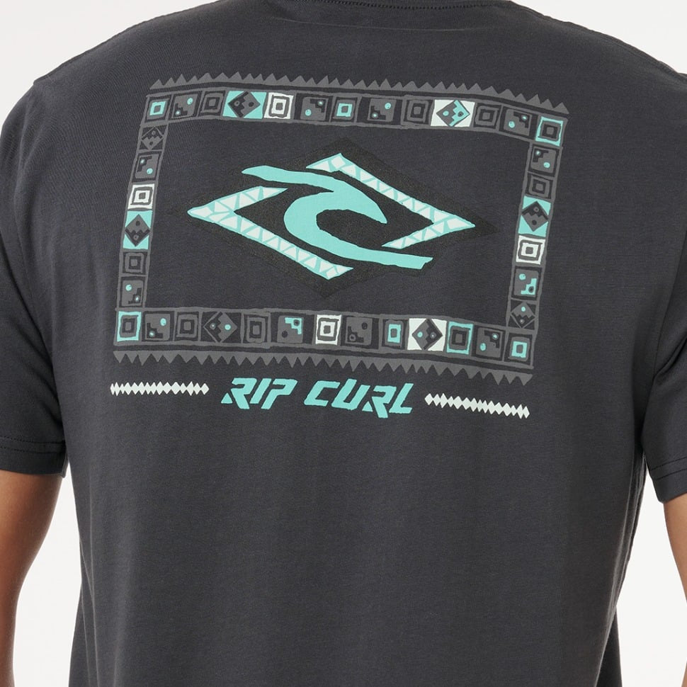 Rip Curl Legacy Tee - Washed Black