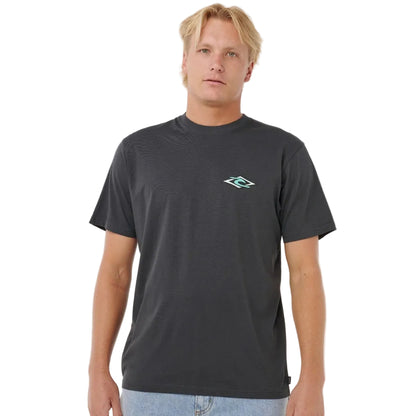 Rip Curl Legacy Tee - Washed Black