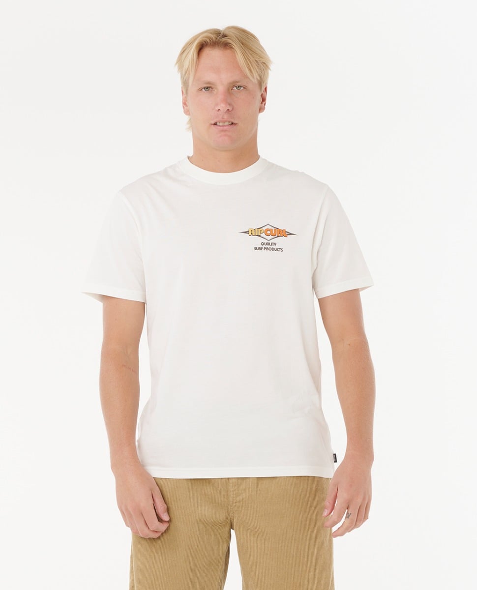 Rip Curl Surf Revival Decal Tee - Bone