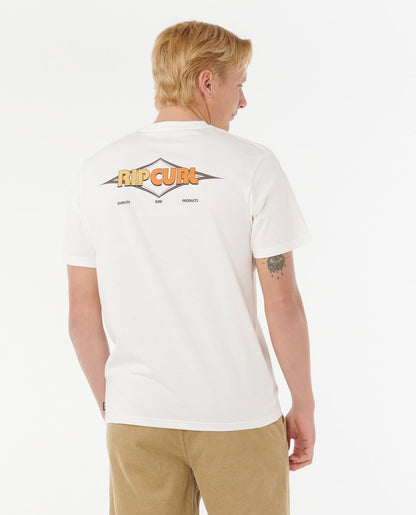 Rip Curl Surf Revival Decal Tee in Bone