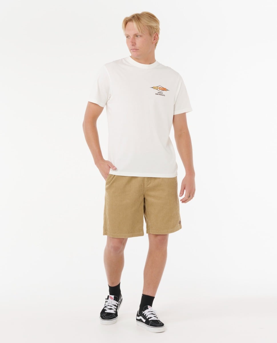 Rip Curl Surf Revival Decal Tee - Bone