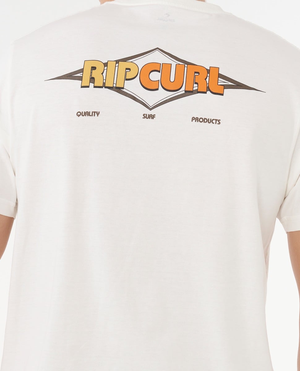 Rip Curl Surf Revival Decal Tee - Bone
