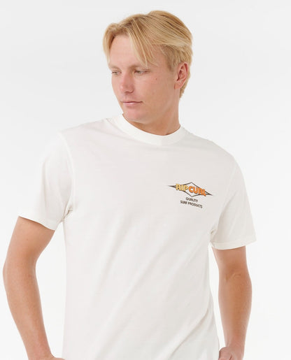 Rip Curl Surf Revival Decal Tee - Bone