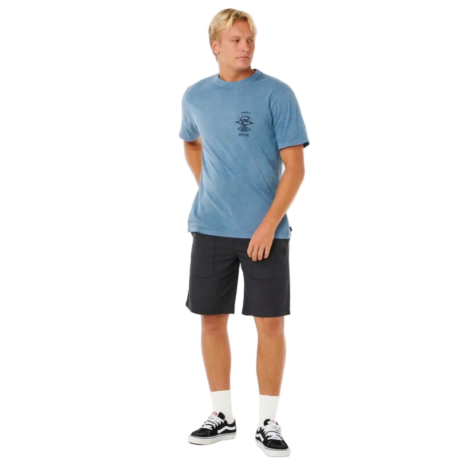 Rip Curl Search Icon Tee - Bluefin