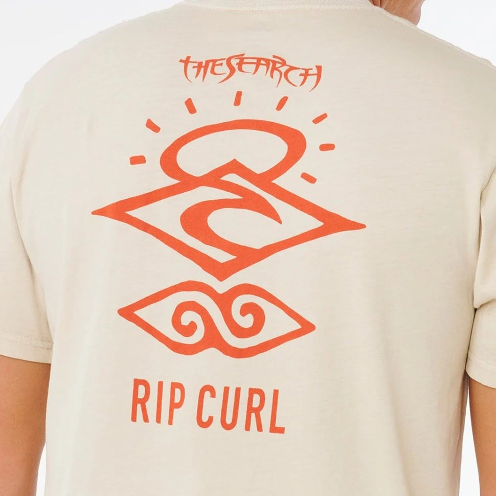 Rip Curl Search Icon Tee - Vintage White