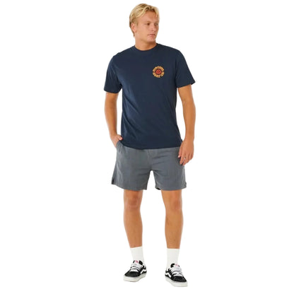 Rip Curl Pacific Rinse Circle Tee - Dark Navy