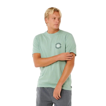 Rip Curl Pacific Rinse Circle Tee in Aloe