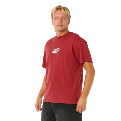 Rip Curl Medina Inner Vision Spray Tee - Merlot