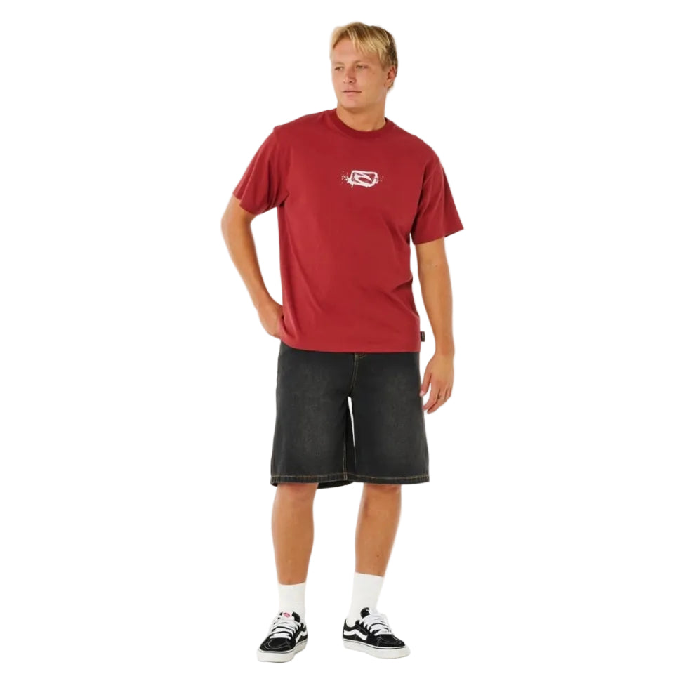 Rip Curl Medina Inner Vision Spray Tee - Merlot