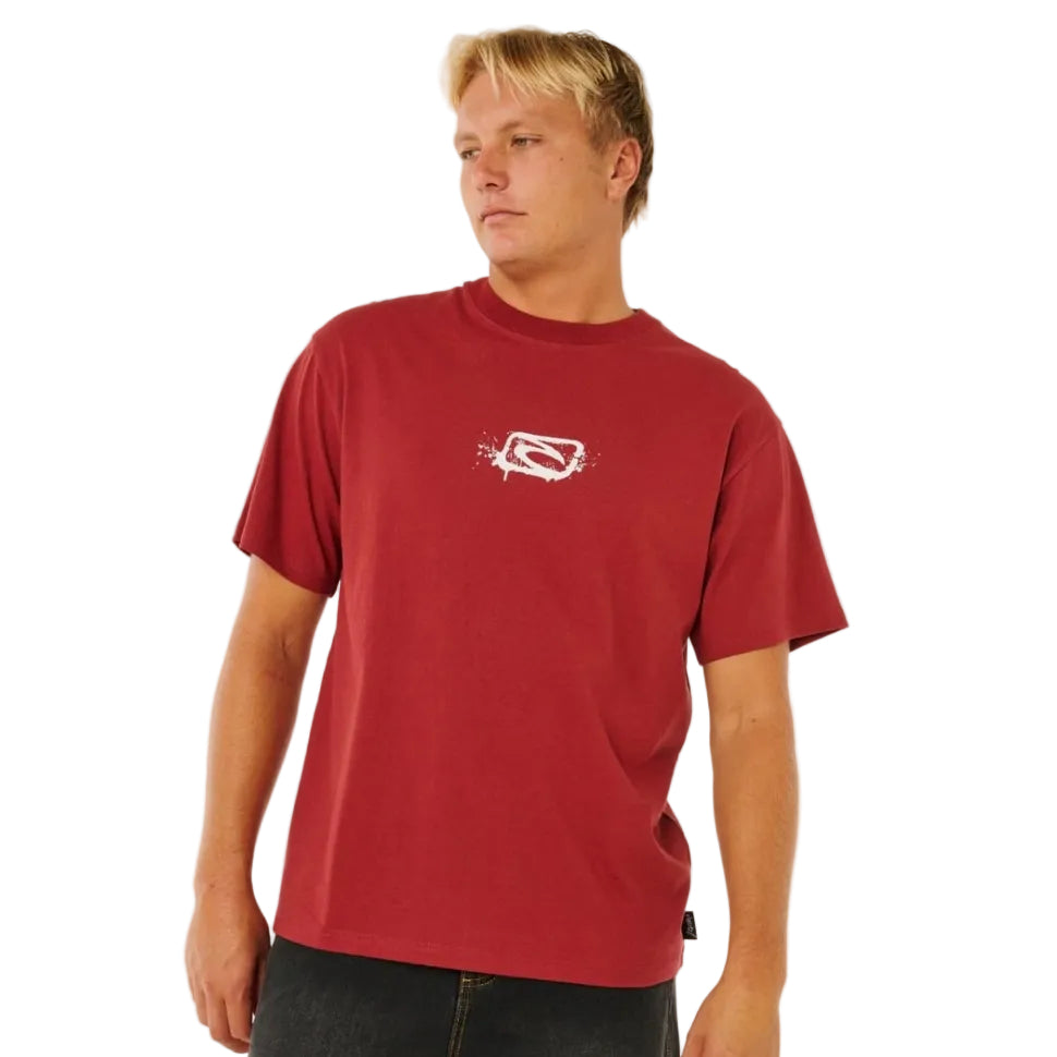 Rip Curl Medina Inner Vision Spray Tee - Merlot