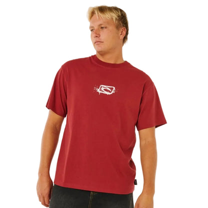 Rip Curl Medina Inner Vision Spray Tee - Merlot