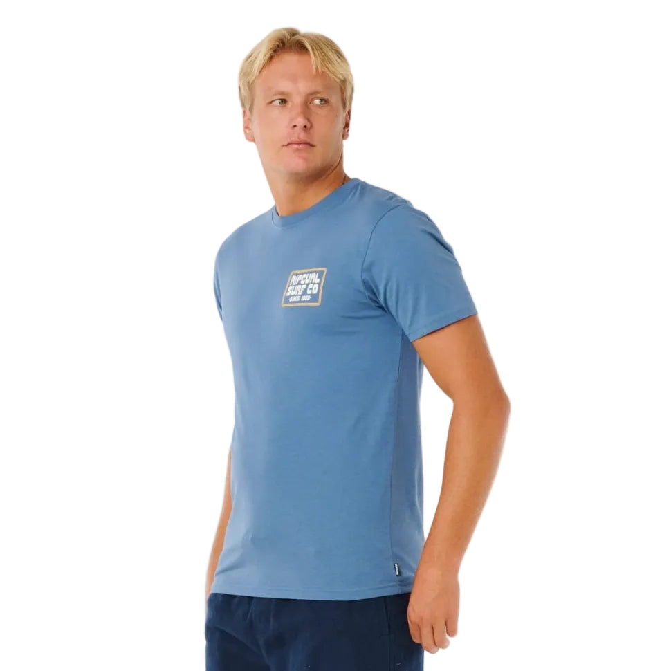 Rip Curl Pacific Rinse Sunrise Tee - Bluefin