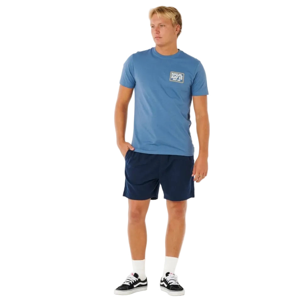 Rip Curl Pacific Rinse Sunrise Tee - Bluefin