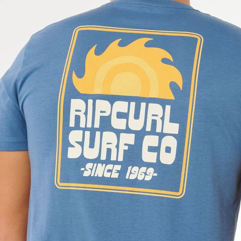 Rip Curl Pacific Rinse Sunrise Tee - Bluefin