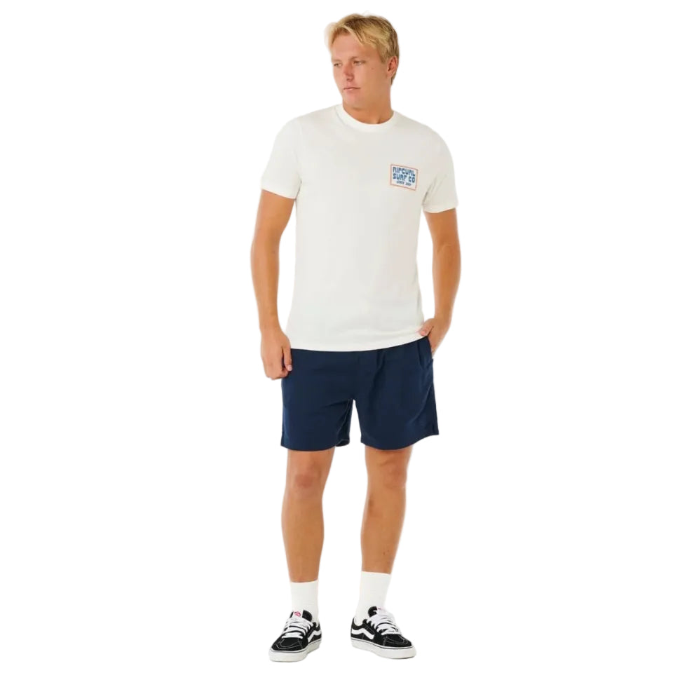 Rip Curl Pacific Rinse Sunrise Tee - Bone