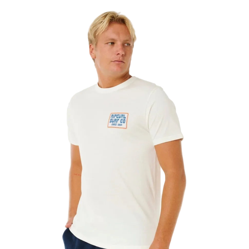 Rip Curl Pacific Rinse Sunrise Tee - Bone