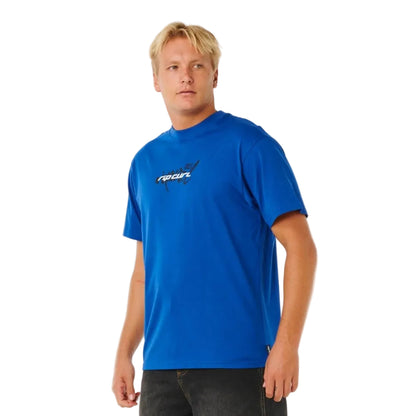Rip Curl Inner Visions Blast Over Tee - Electric Cobalt