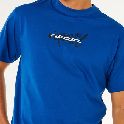 Rip Curl Inner Visions Blast Over Tee - Electric Cobalt