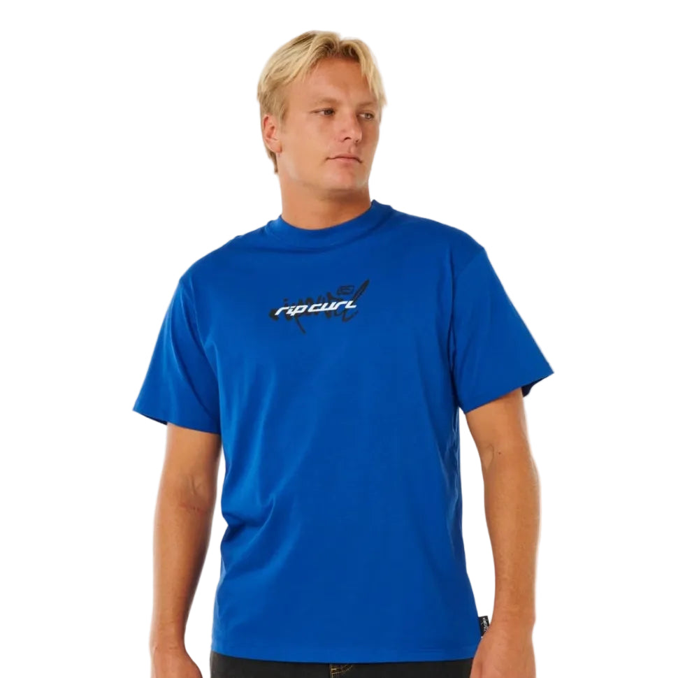 Rip Curl Inner Visions Blast Over Tee - Electric Cobalt