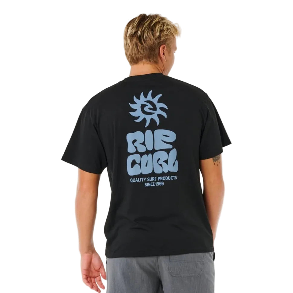 Rip Curl Pacific Rinse Glass Off Tee - Black