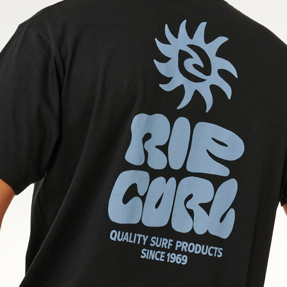 Rip Curl Pacific Rinse Glass Off Tee - Black
