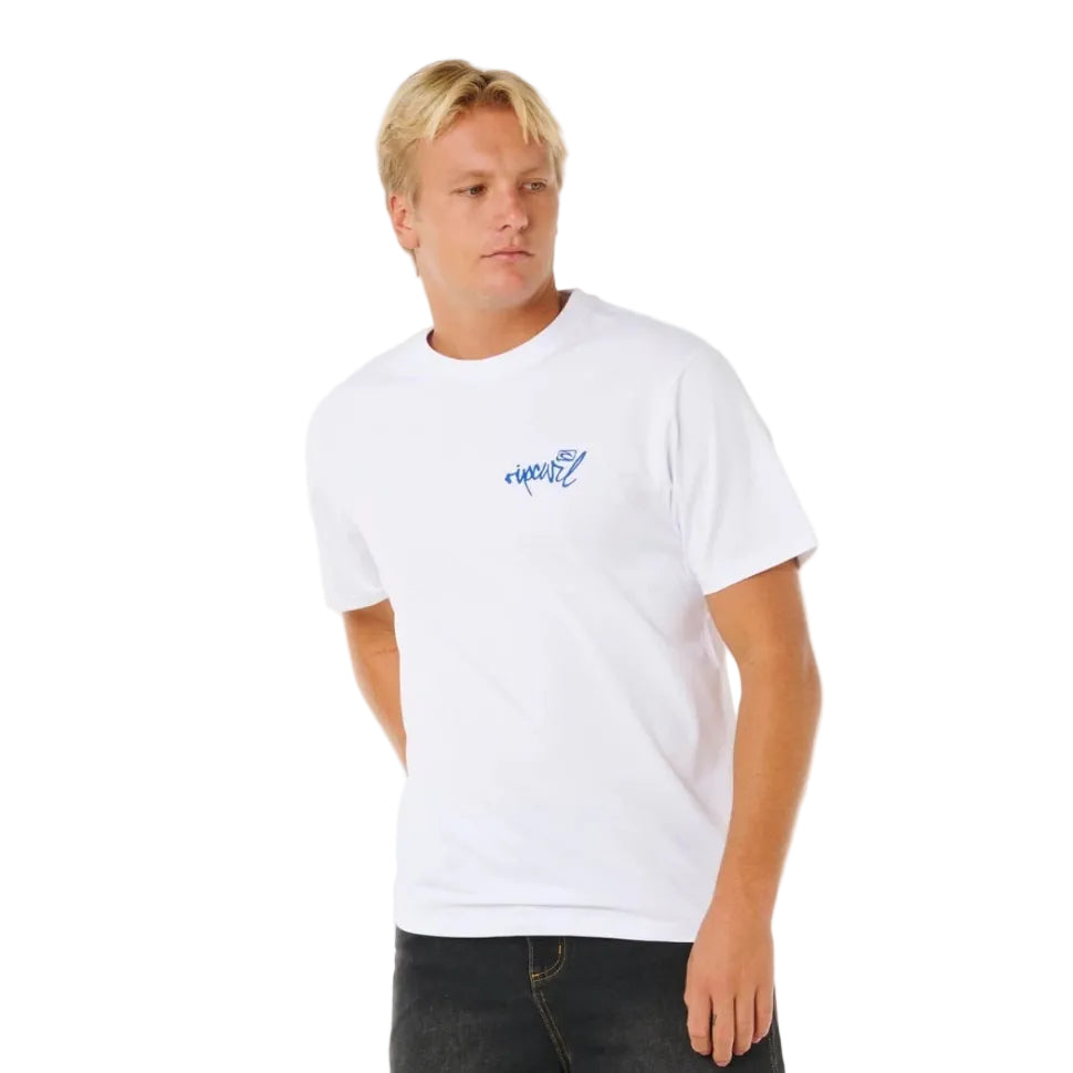 Rip Curl Inner Visions Hack Tee in White