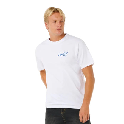 Rip Curl Inner Visions Hack Tee in White