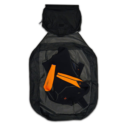 Science MS Gyroll Change Mat - Black open