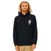 Rip Curl Search Icon Mens Hoodie - Black