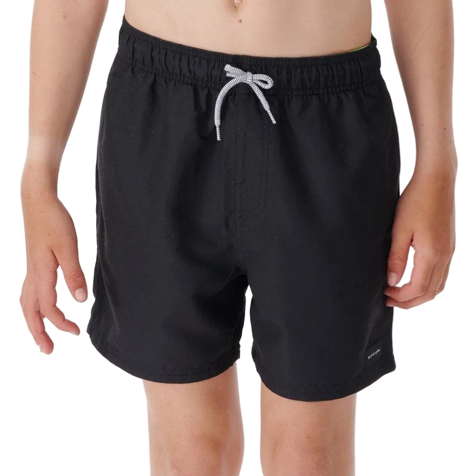 Rip Curl Bondi Boys Volley Boardshorts - Black