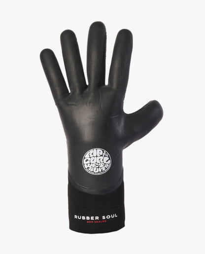 Rip Curl Rubber Soul 3mm Wetsuit Gloves - Black