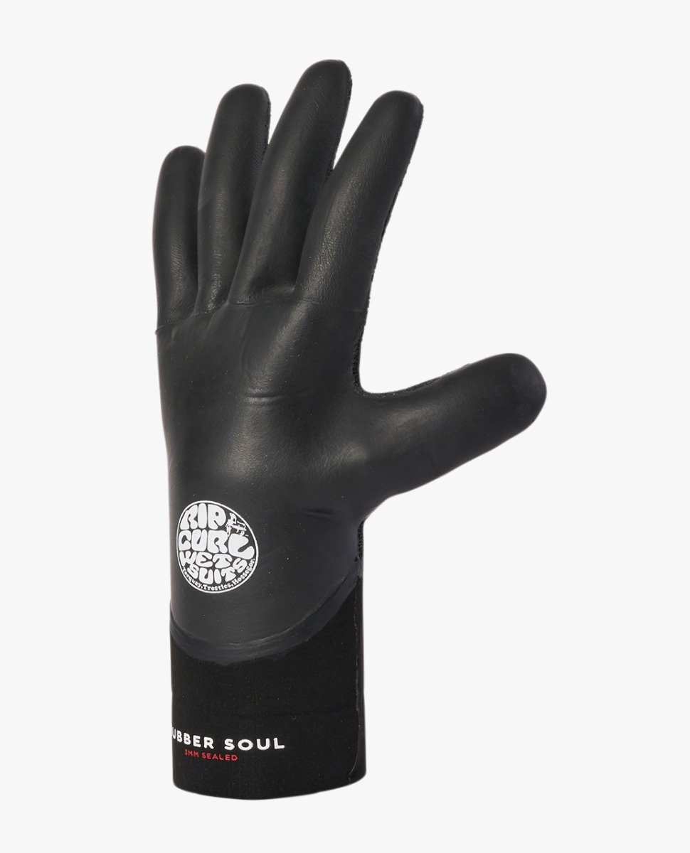 Rip Curl Rubber Soul 3mm Wetsuit Gloves - Black